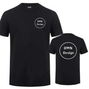 Individuelles Herren T-Shirt mit Ihrem Logo – Baumwolle, Kurzarm, hochwertig & modern